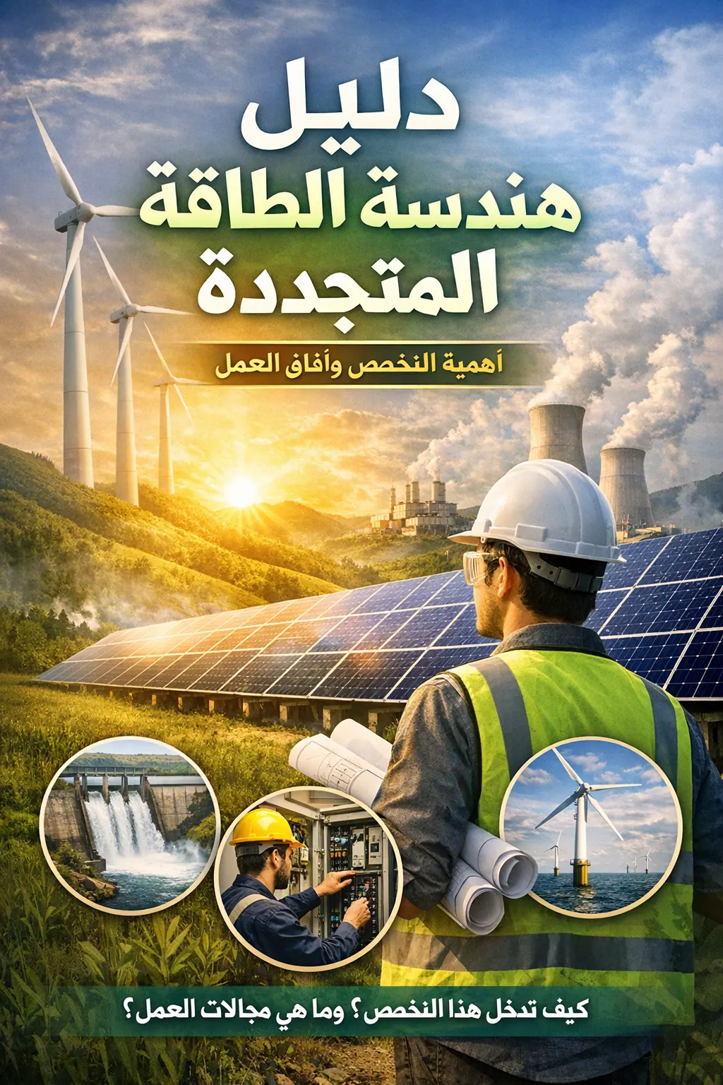 معلومات عن تخصص هندسة الطاقة المتجددة