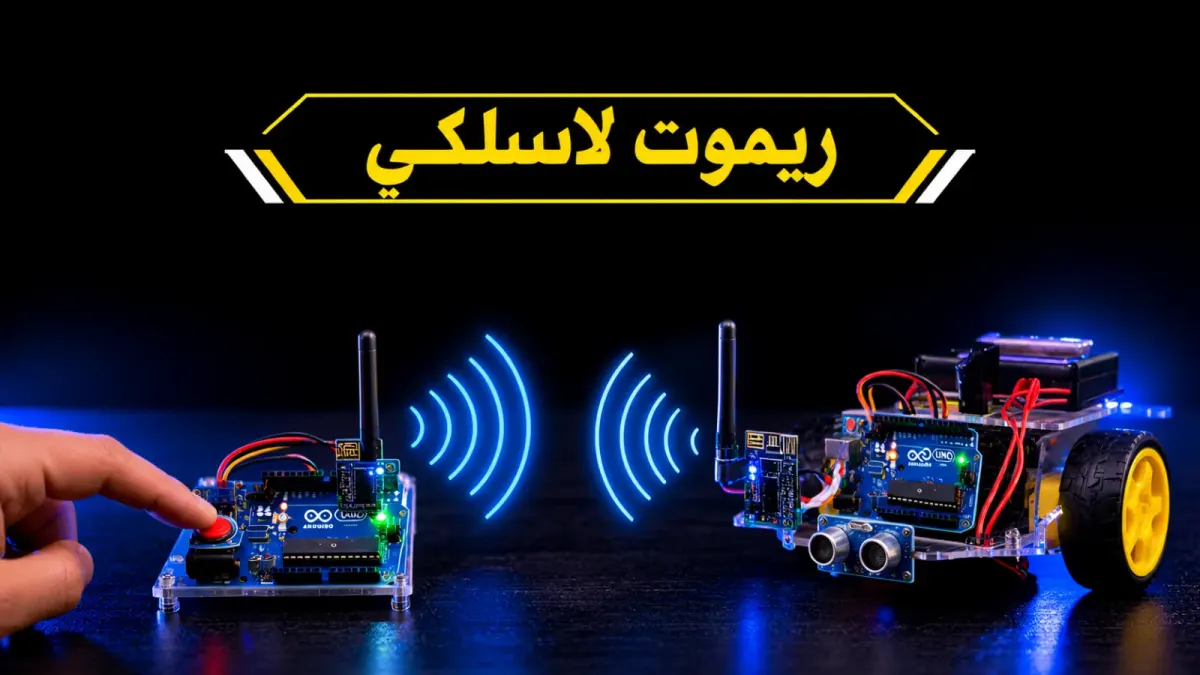 كيف تصنع ريموت لاسلكي باستخدام الأردوينو