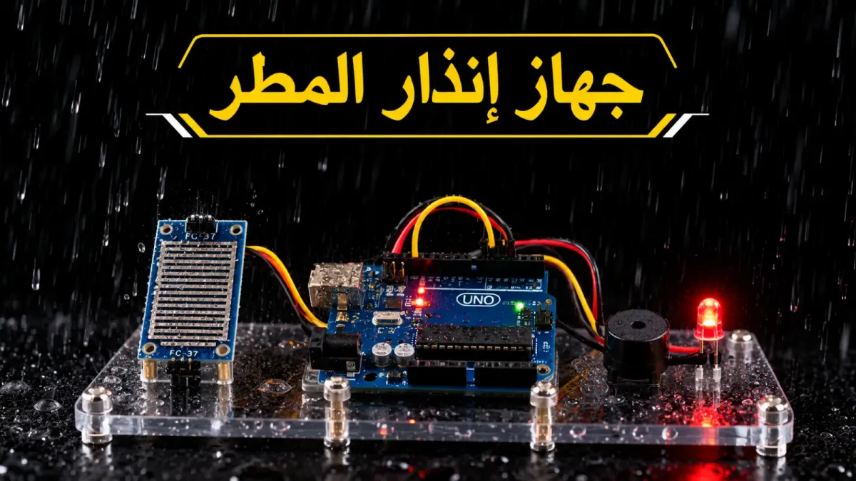 كيف تصنع جهاز إنذار المطر باستخدام الأردوينو