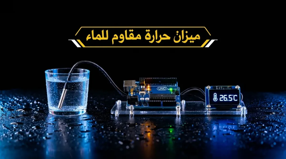 كيف تصنع ميزان حرارة مقاوم للماء باستخدام الأردوينو