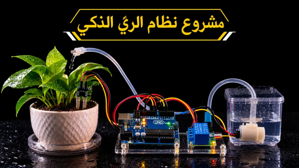 كيف تصنع نظام ريّ ذكي باستخدام الأردوينو